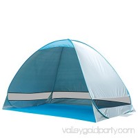 La Jolla Portable Instant Pop Up UV Beach Tent Beach Tent Beach Shelter, Blue   